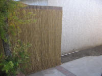 Bamboo Fence Covering